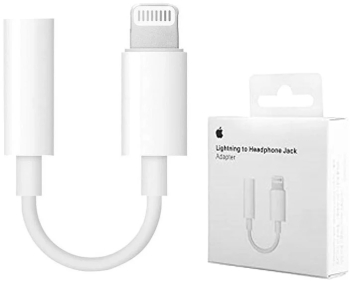Adaptor Audio Lightning la Jack 3.5mm - Apple A1749 MMX62ZMA/A - White Blister Packing 