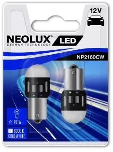 BEC LED 12V 1.2W BA15S BLISTER 2 BUC NEOLUX 