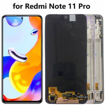 Display cu touchscreen Xiaomi Redmi Note 11 Pro Negru 