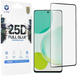 Folie pentru Huawei nova 11i - Lito 2.5D FullGlue Glass - Black 