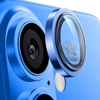 Folie pentru iPhone 16 / iPhone 16 Plus - Lito S+ Camera Glass Protector - Blue 