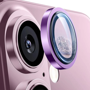 Folie pentru iPhone 16 / iPhone 16 Plus - Lito S+ Camera Glass Protector - Pink 