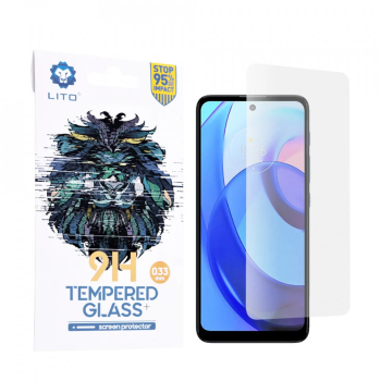 Folie pentru Motorola Moto E30/E40 - Lito 2.5D Classic Glass - Clear 