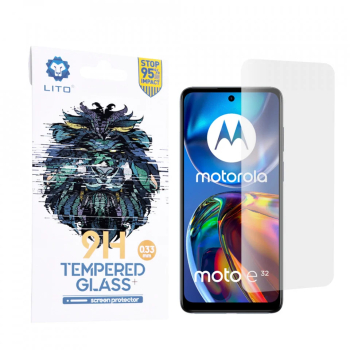 Folie pentru Motorola Moto E32 / E32s - Lito 2.5D Classic Glass - Clear 