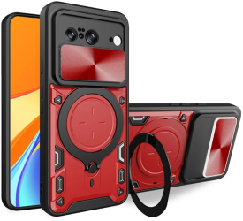 Husa pentru Google Pixel 8 - Techsuit CamGuard Pro - Red 