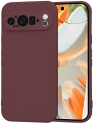 Husa pentru Google Pixel 9 Pro - Techsuit SoftFlex - Plum Red 