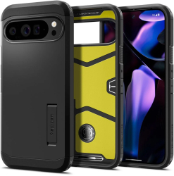 Husa pentru Google Pixel 9 Pro XL - Spigen Tough Armor - Black 