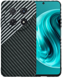 Husa pentru Huawei nova 12i - Techsuit Carbonite FiberShell - Stealth Gray 