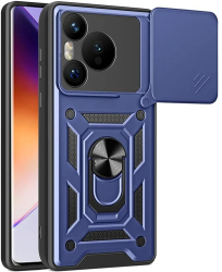 Husa pentru Huawei Pura 70 - Techsuit CamShield Series - Blue 