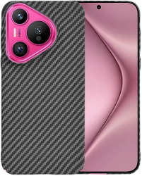 Husa pentru Huawei Pura 70 - Techsuit Carbonite FiberShell - Black 