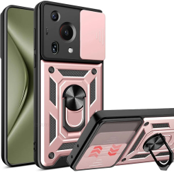 Husa pentru Huawei Pura 70 Ultra - Techsuit CamShield Series - Rose Gold 