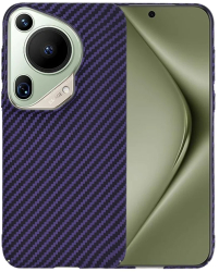 Husa pentru Huawei Pura 70 Ultra - Techsuit Carbonite FiberShell - Purple 
