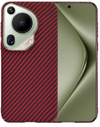 Husa pentru Huawei Pura 70 Ultra - Techsuit Carbonite FiberShell - Red
