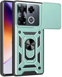 Husa pentru Infinix Note 40 Pro+ - Techsuit CamShield Series - Green 