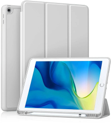 Husa pentru iPad 10.2 2019 / 2020 / 2021 - Techsuit Flex Trifold - Gray 