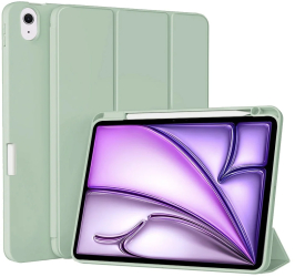 Husa pentru iPad Air 11A 2024 - Techsuit Flex Trifold - Matcha Green 
