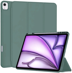 Husa pentru iPad Air 13 2024 - Techsuit Flex Trifold - Green 