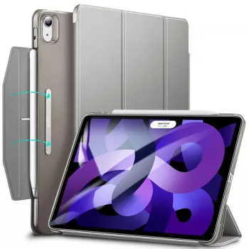 Husa pentru iPad Air 4 2020 / Air 5 2022 / Air 11A 2024 - ESR Ascend Trifold - Grey 