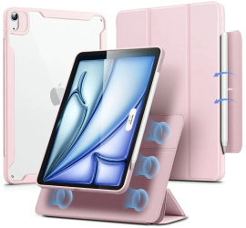 Husa pentru iPad Air 4 2020 / Air 5 2022 / Air 11A 2024 - ESR Rebound Hybrid - Pink 