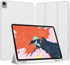 Husa pentru iPad Pro 12.9 2018/2020/2021/2022 - Techsuit Flex Trifold - Gray 