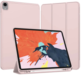 Husa pentru iPad Pro 12.9 2018/2020/2021/2022 - Techsuit Flex Trifold - Pink 