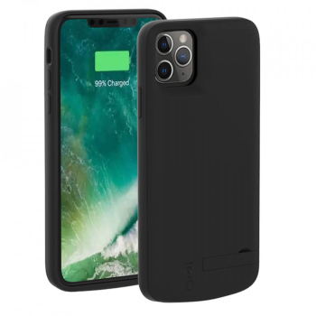 Husa pentru iPhone 11 Pro Max cu Baterie de 6000mAh - Techsuit Power Pro - Black 