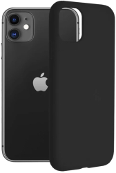 Husa pentru iPhone 11 - Techsuit Soft Edge Silicone - Black 