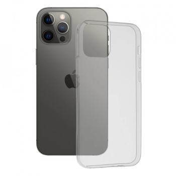 Husa pentru iPhone 12 Pro Max - Techsuit Clear Silicone - Transparent 