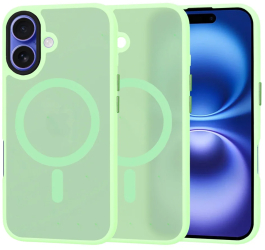Husa pentru iPhone 16 - Techsuit HaloFrost MagSafe Series - Light Green 
