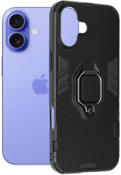 Husa pentru iPhone 16 - Techsuit Silicone Shield - Black 