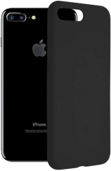 Husa pentru iPhone 7 Plus / 8 Plus - Techsuit Soft Edge Silicone - Black 
