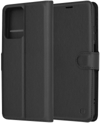 Husa pentru Motorola Moto G04 / Moto G04s / Moto G24 / Moto E14 - Techsuit Leather Folio - Black 