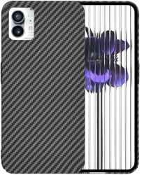 Husa pentru Nothing Phone 1 - Techsuit Carbonite FiberShell - Black 
