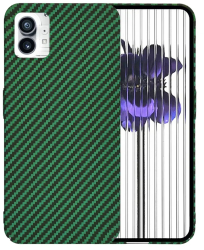 Husa pentru Nothing Phone 1 - Techsuit Carbonite FiberShell - Green 
