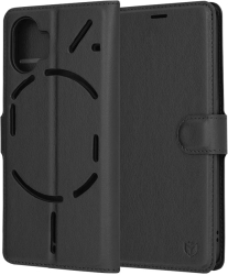 Husa pentru Nothing Phone 2 - Techsuit Leather Folio - Black 