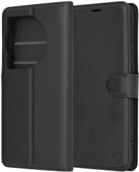 Husa pentru OnePlus 12 - Techsuit Leather Folio - Black 