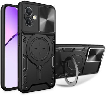 Husa pentru Oppo A40 4G / A60 5G - Techsuit CamGuard Pro - Black 