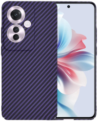 Husa pentru Oppo Reno11 F - Techsuit Carbonite FiberShell - Purple 