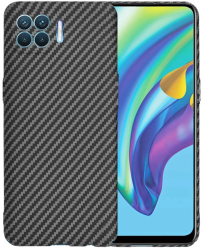 Husa pentru Oppo Reno4 Lite - Techsuit Carbonite FiberShell - Black 