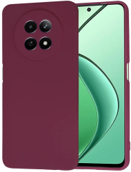 Husa pentru Realme 12 / 12x - Techsuit SoftFlex - Plum Red 