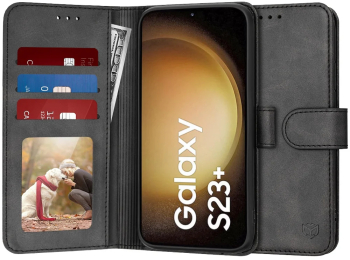 Husa pentru Samsung Galaxy S23 Plus - Techsuit Diary Book - Black 