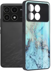 Husa pentru Xiaomi Poco F6 Pro - Techsuit Glaze Series - Blue Ocean 