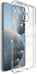 Husa pentru Xiaomi Poco F6 Pro - Techsuit SparkleSkin Series - Clear 