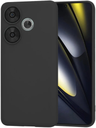 Husa pentru Xiaomi Poco F6 - Techsuit SoftFlex - Black 