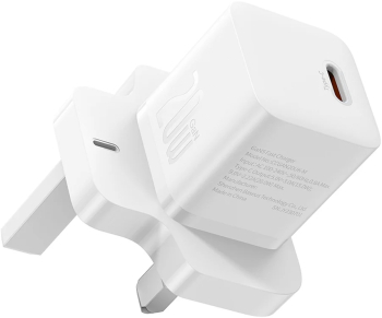 Incarcator Type-C cu Plug UK Quick Charge 20W - Baseus P10110907213-00 - White 
