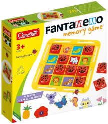 Joc de memorie Quercetti FantaMemo Ladybug Nature 