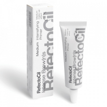 Primer intensificator mediu pentru sprancene RefectoCil Intense Browns Medium 15ml 