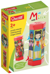 Puzzle Quercetti Tubo Mix & Match Meserii 