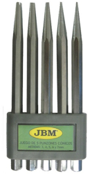 SET DE 5 DORNURI CONICE JBM 