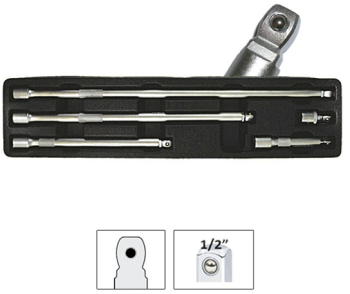 SET DE PRELUNGITOARE 1/2 CU CAP SEMIROTUND JBM 